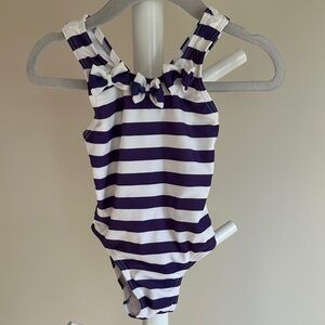 Joe Fresh Striped One Piece Bathing Suit 6-12 Months